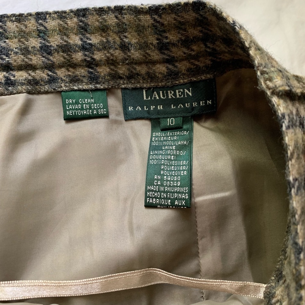 Vintage Ralph Lauren plaid skirt - Picture 2 of 7